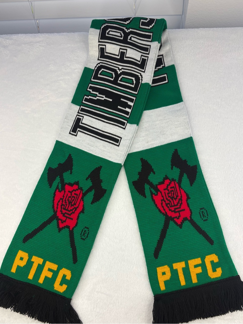 Timbers Army Portland Thorns Youth Size Soccer Scarf